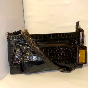 Charles David Vintage  Genuine Leather Purse | Alligator print